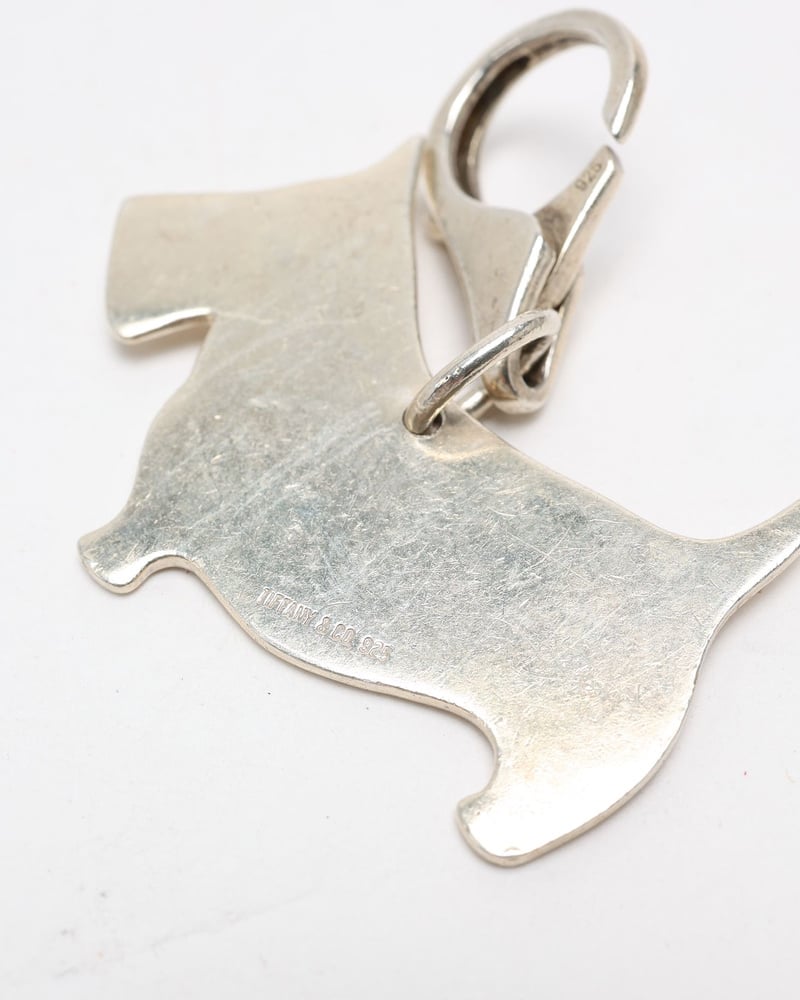 Tiffany & Co Silver Dog Charm