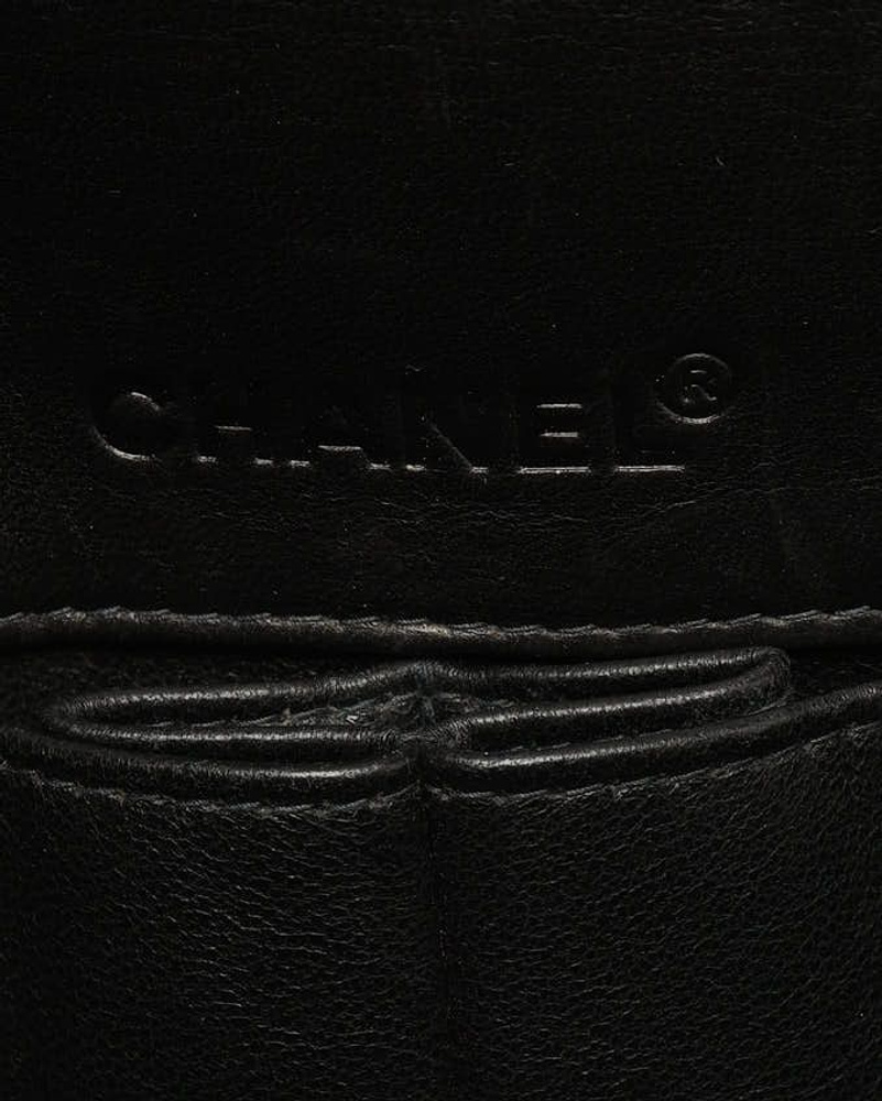 Chanel Patent East West Chocolate Bar Flap Bag
