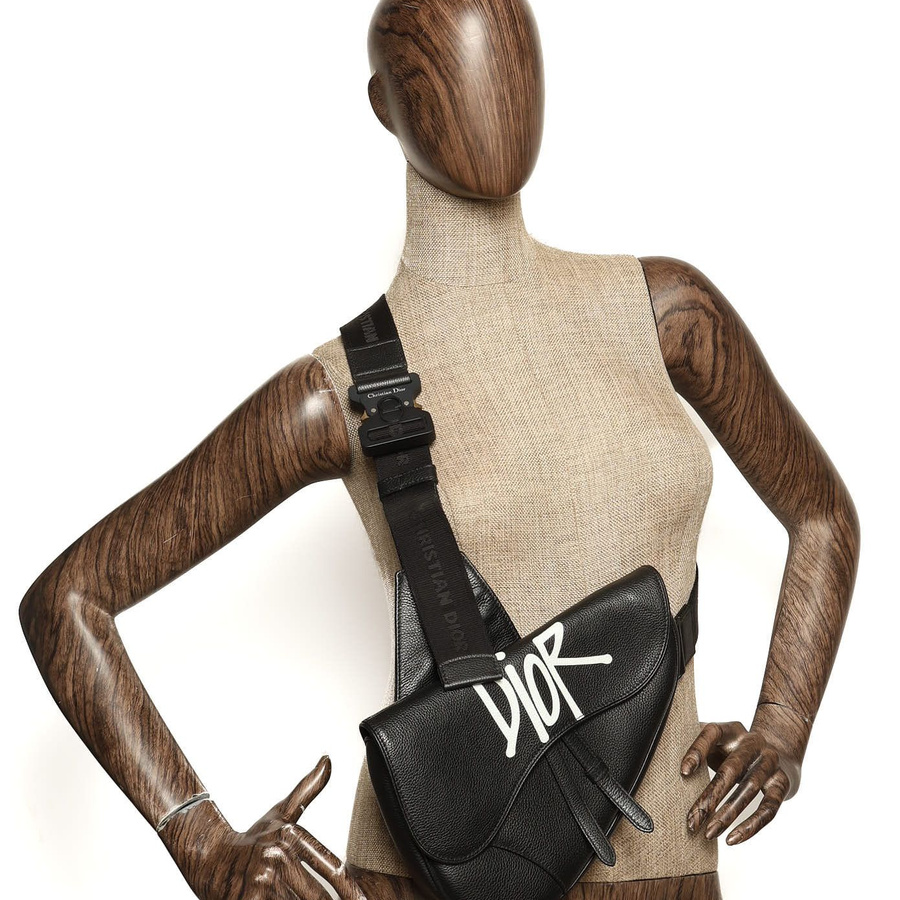 Christian Dior Stussy Saddle Bag