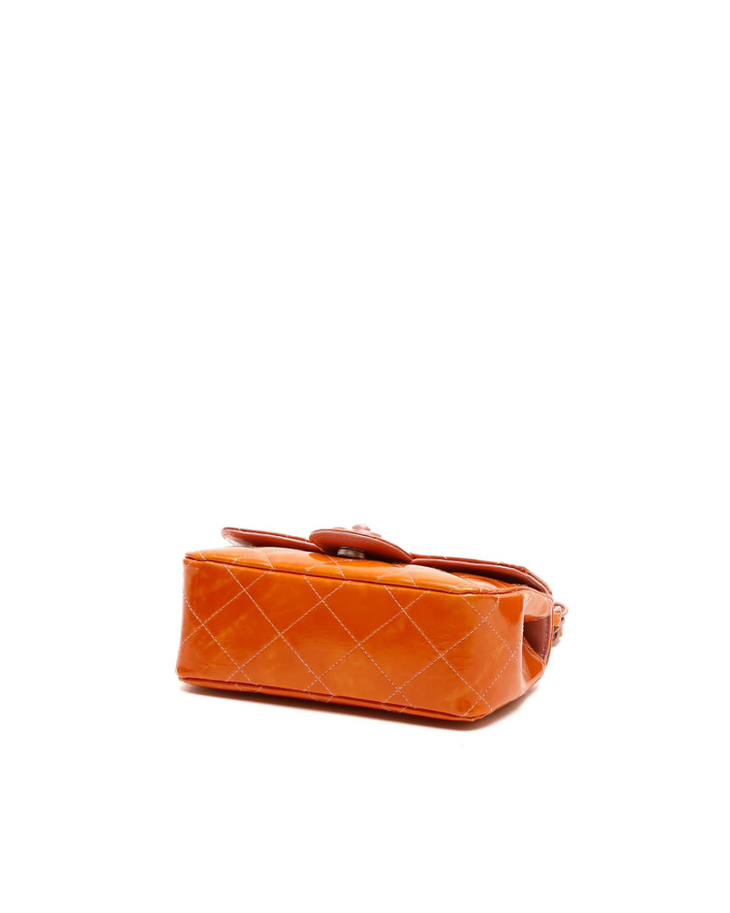 Chanel Classic Mini Patent Single Flap Bag