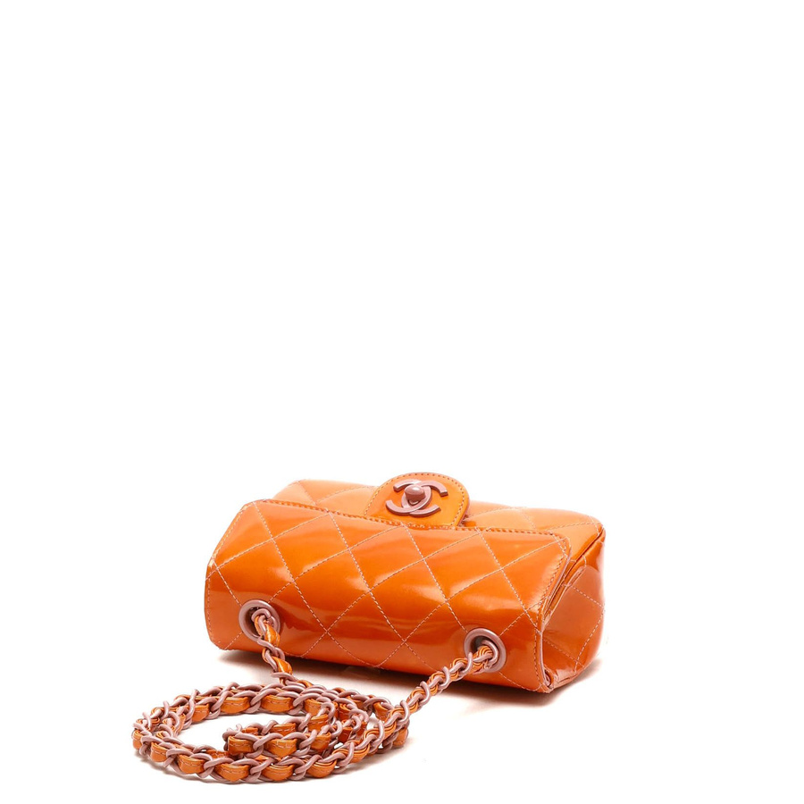 Chanel Classic Mini Patent Single Flap Bag