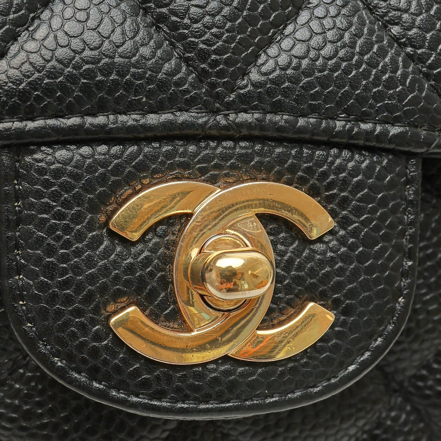 Chanel Classic Medium Caviar Double Flap Bag