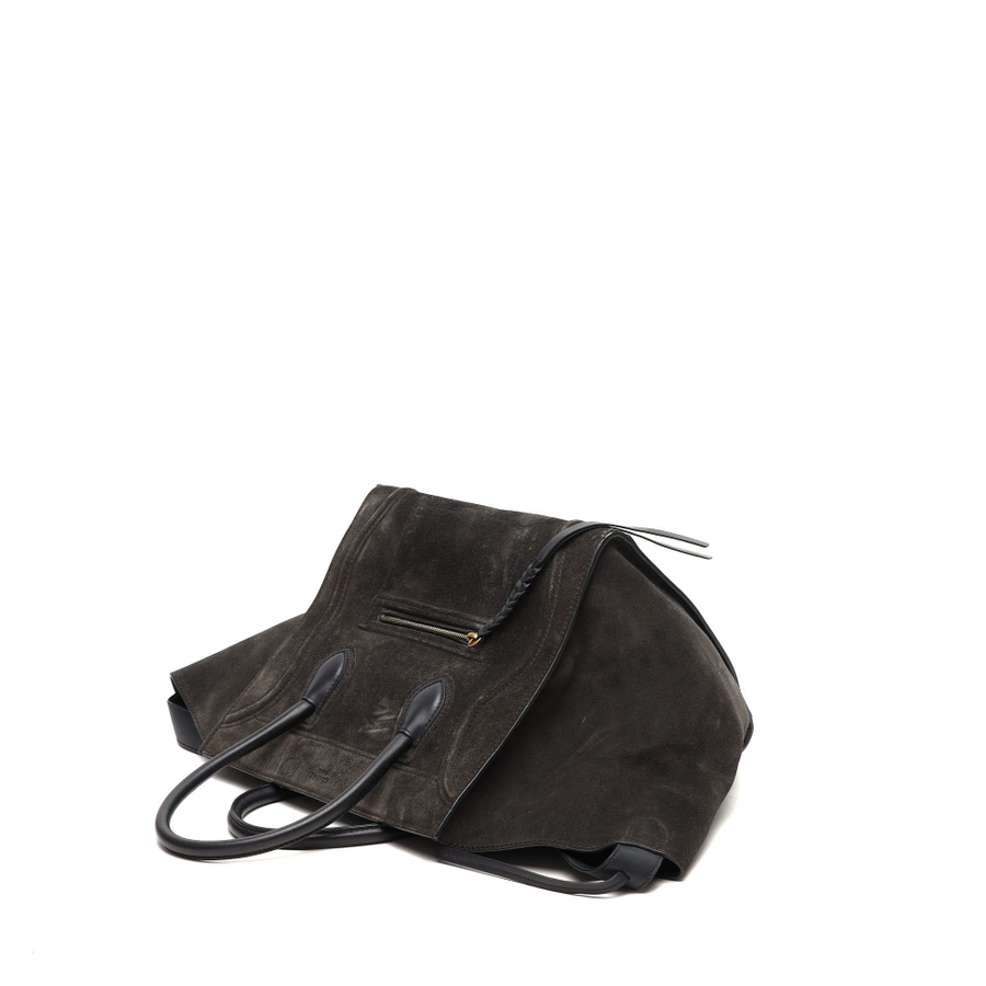 Céline Luggage Phantom Suede Bag