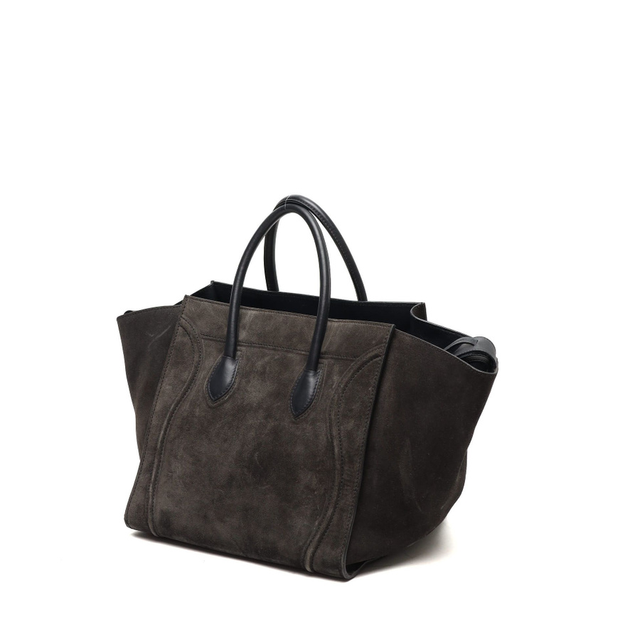 Céline Luggage Phantom Suede Bag