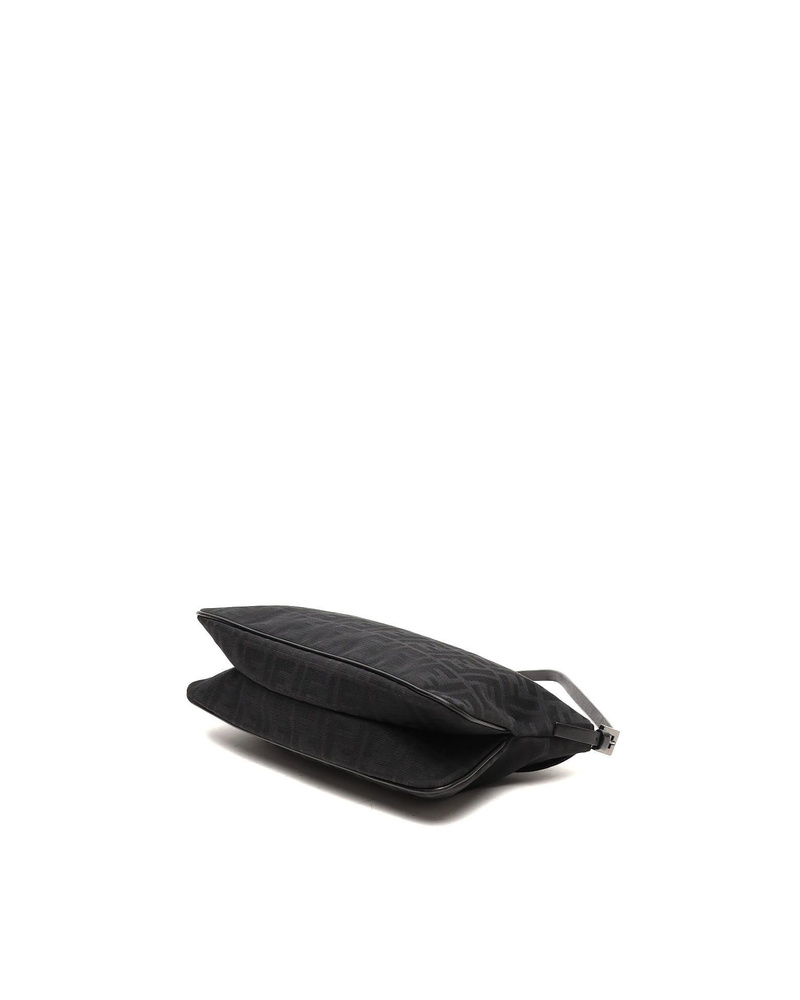 Fendi Zucca Fold Over Baguette Bag