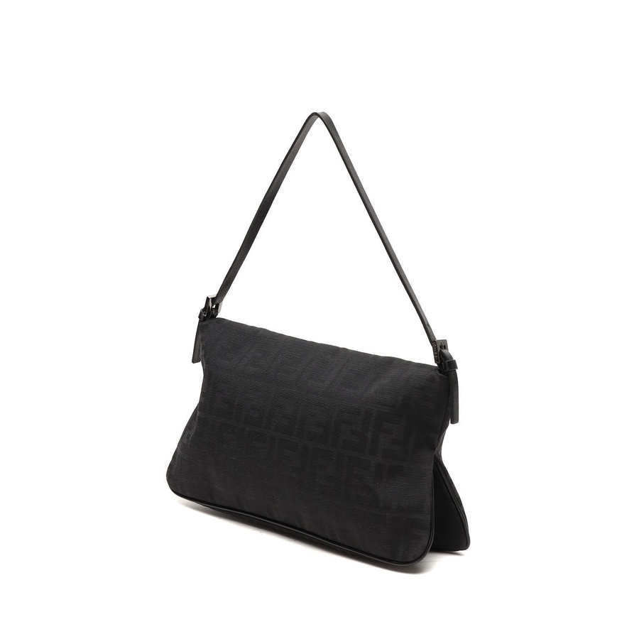 Fendi Zucca Fold Over Baguette Bag