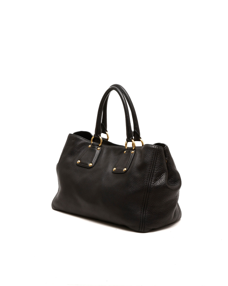 Prada Leather Tote Bag
