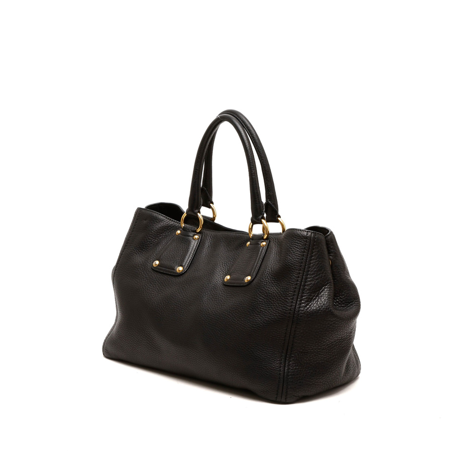 Prada Leather Tote Bag