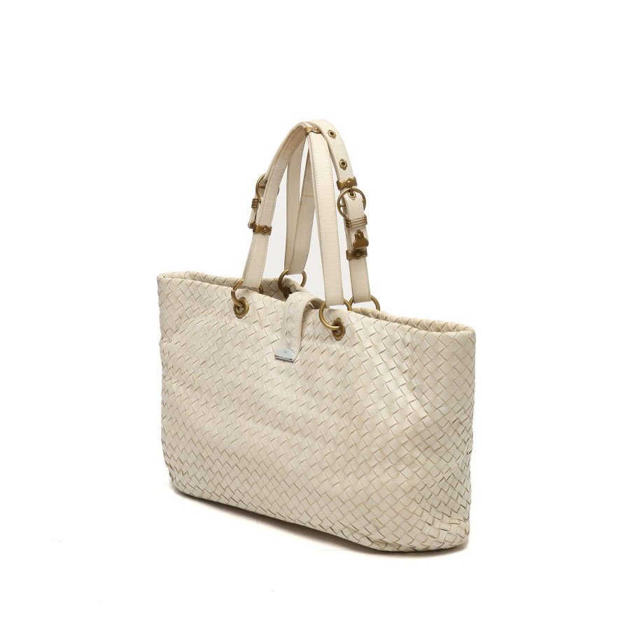 Bottega Veneta Intrecciato Capri Medium Tote Bag