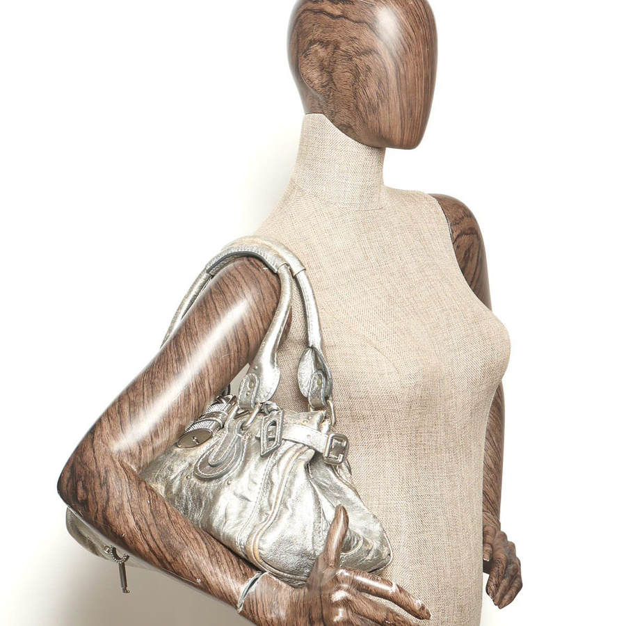 Chloé Medium Metallic Paddington Bag