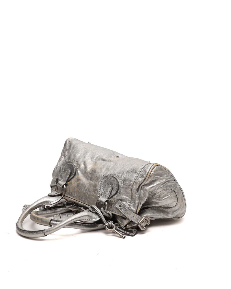 Chloé Medium Metallic Paddington Bag