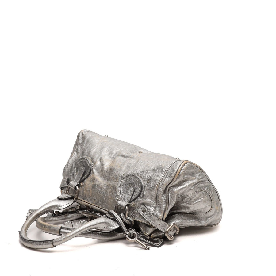 Chloé Medium Metallic Paddington Bag