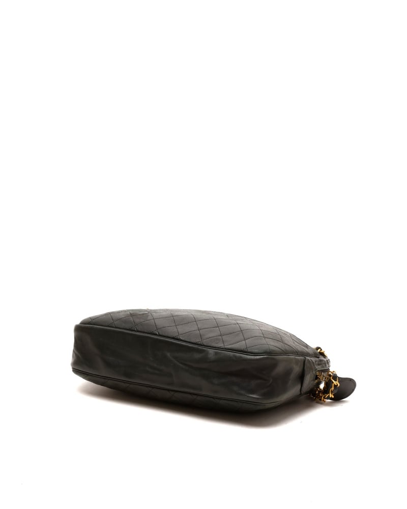 Chanel CC Quilted Messenger Bag