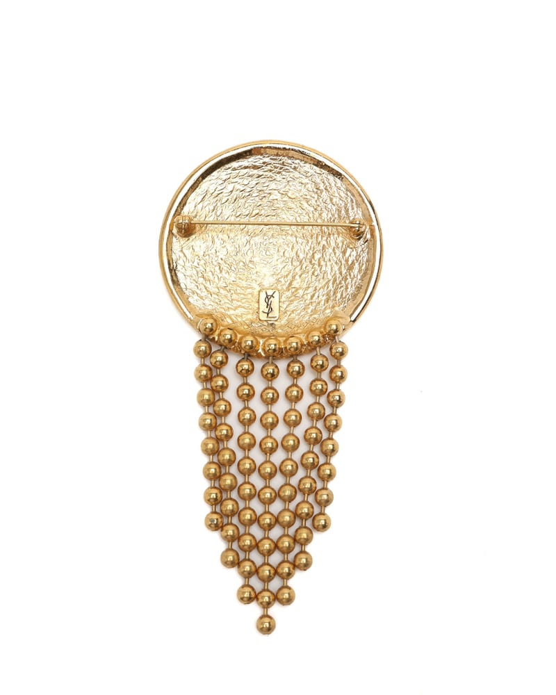 Saint Laurent Yves Brooch