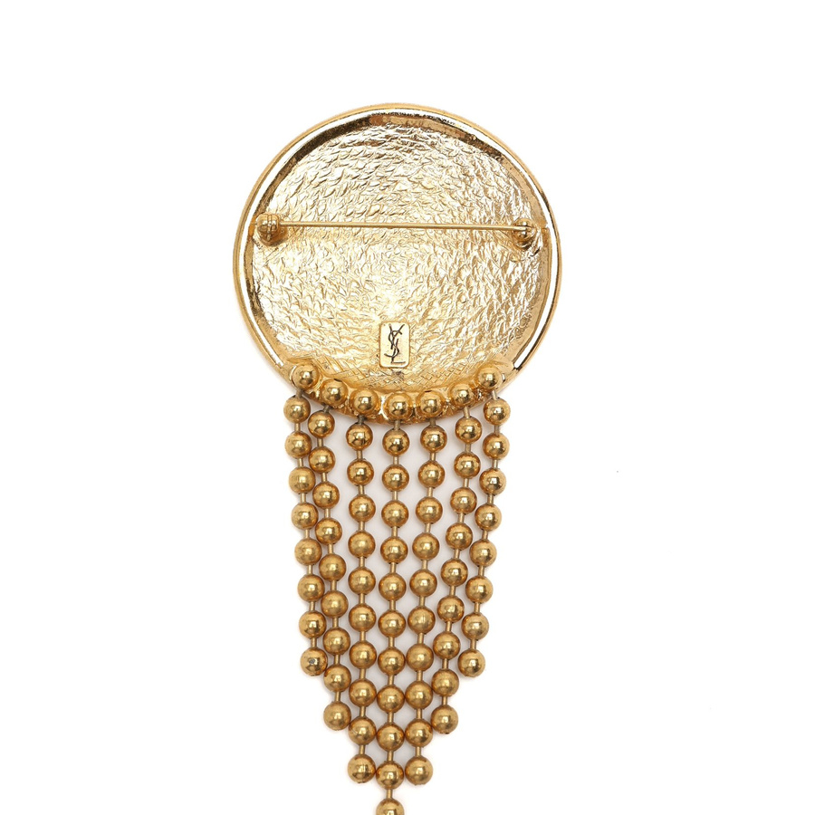 Saint Laurent Yves Brooch