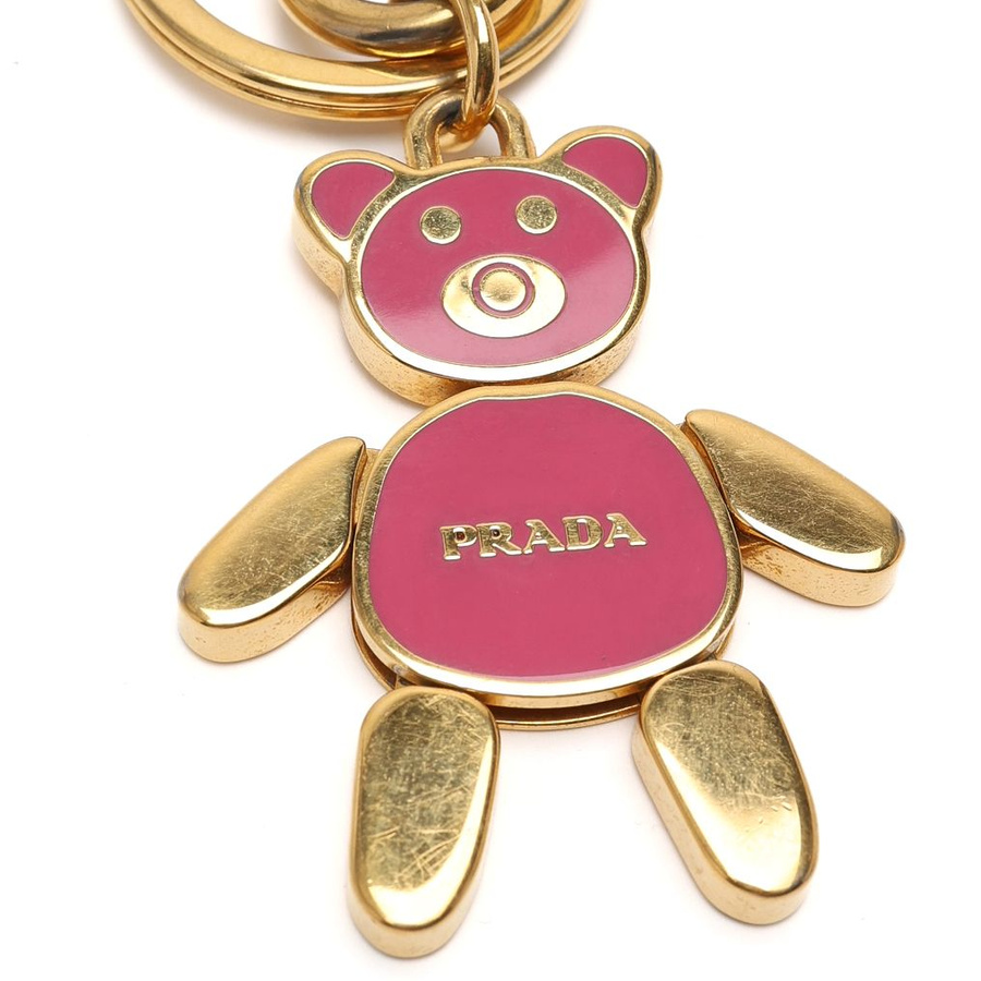 Prada Teddy Bear Key Holder