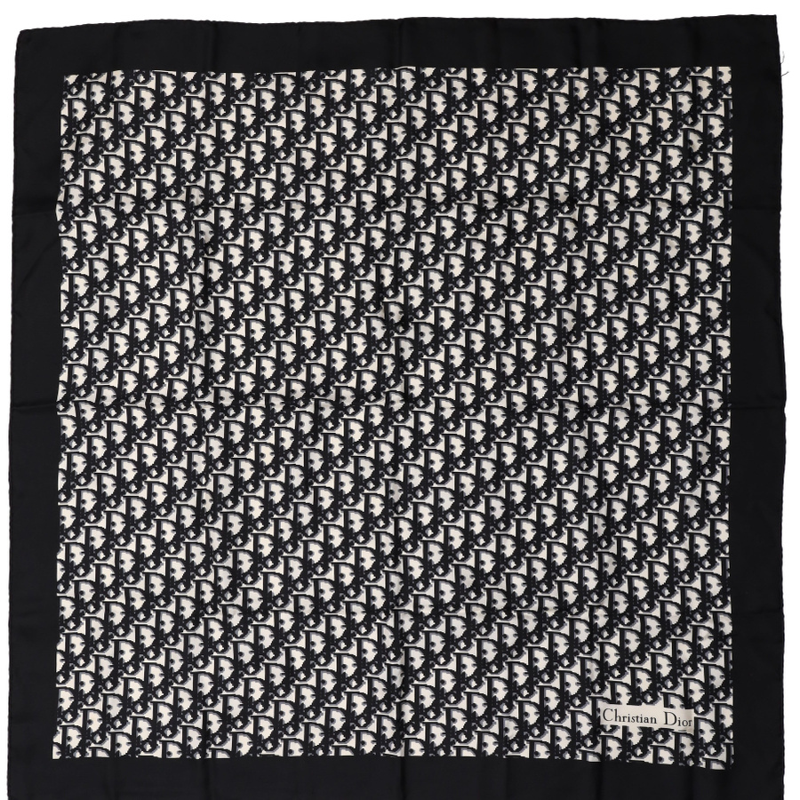 Christian Dior 80 Trotter Silk Scarf