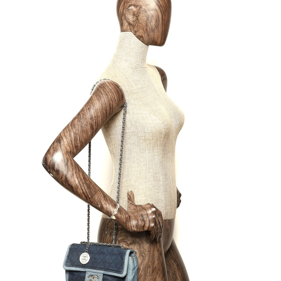 Chanel Mini Denim Shoulder Bag