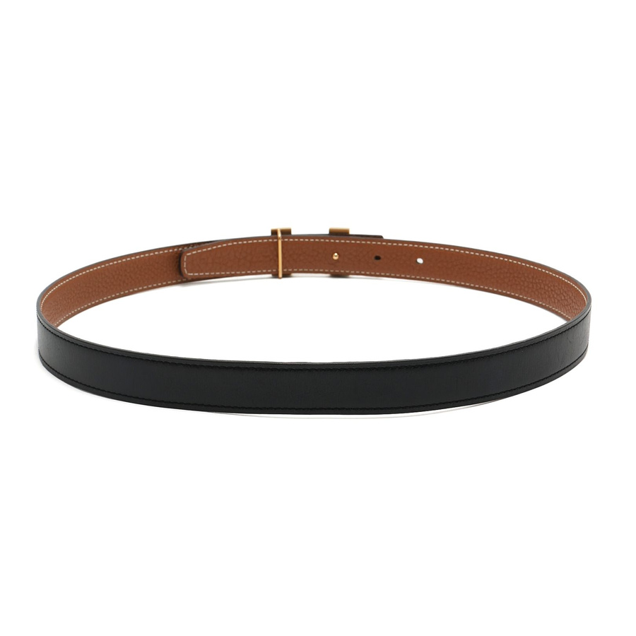 Hermès H Reversible Belt, Size 75