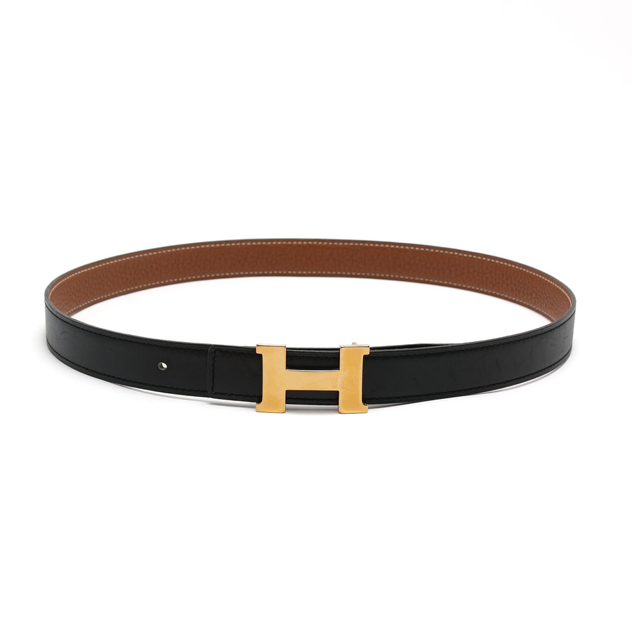 Hermès H Reversible Belt, Size 75