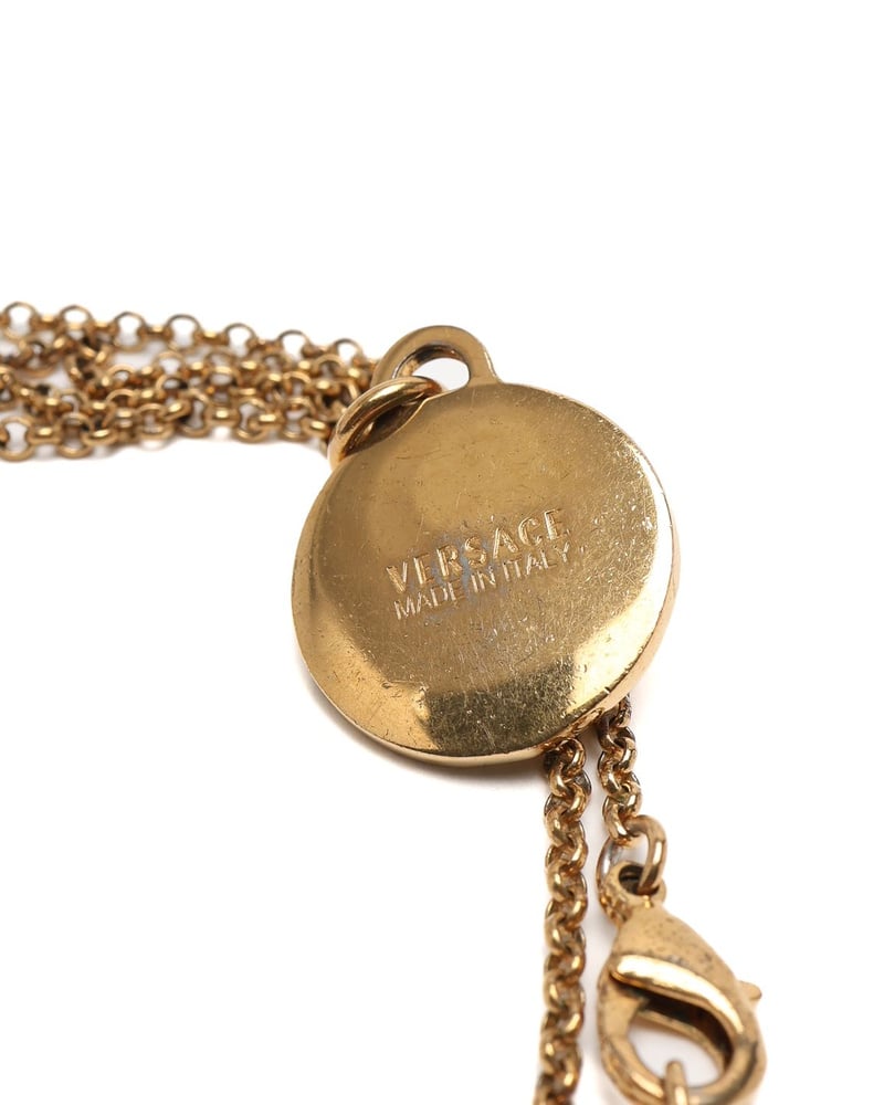 VERSACE Medusa Rhinestone Necklace