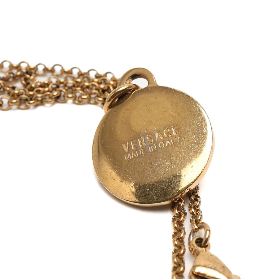 VERSACE Medusa Rhinestone Necklace