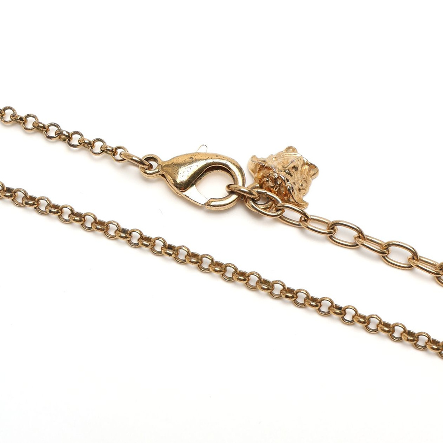 VERSACE Medusa Rhinestone Necklace