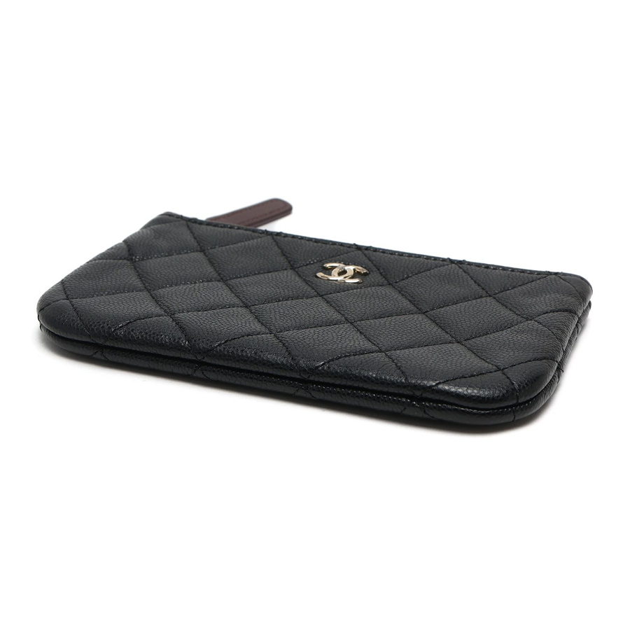 Chanel Coco Mark Caviar Mini Pouch