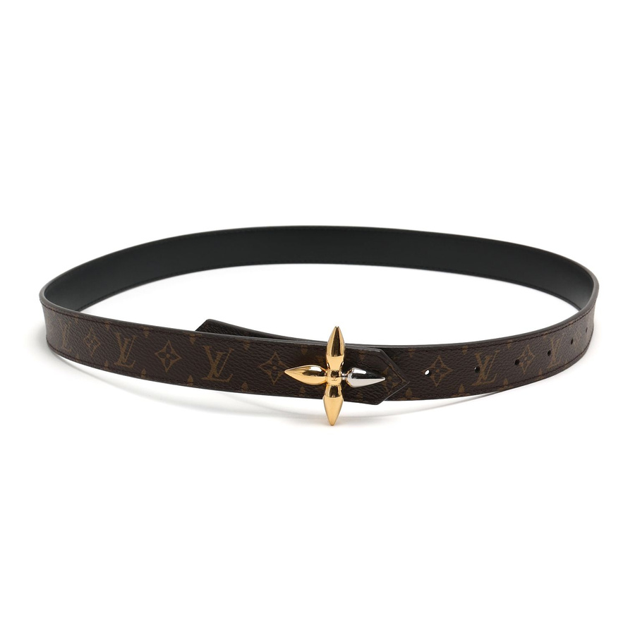 Louis Vuitton Pretty LV Reversible Belt, Size 85