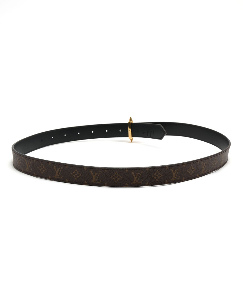 Louis Vuitton Pretty LV Reversible Belt, Size 85