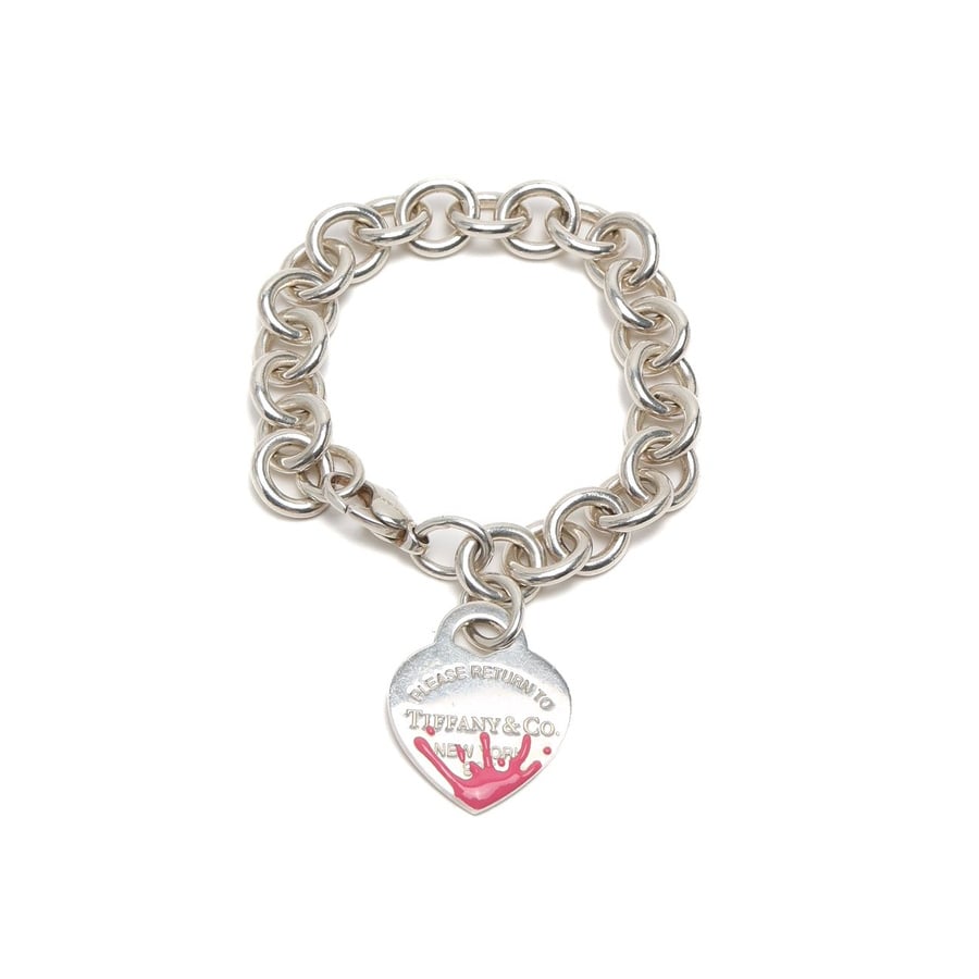Tiffany & Co Return To Tiffany Splash Heart Silver Bracelet