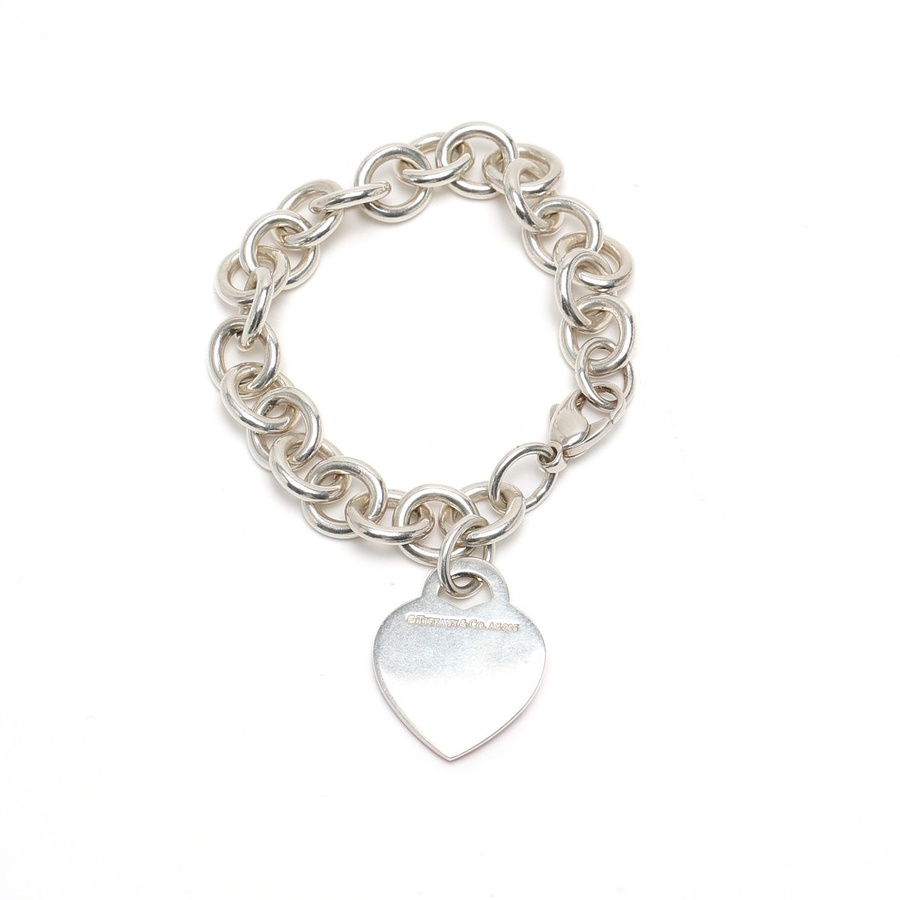 Tiffany & Co Return To Tiffany Splash Heart Silver Bracelet
