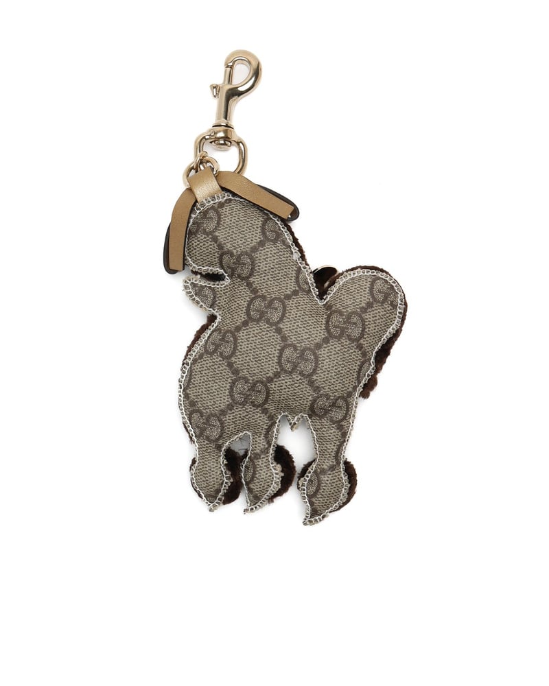Gucci GG Supreme Lulu French Poodle Bag Charm