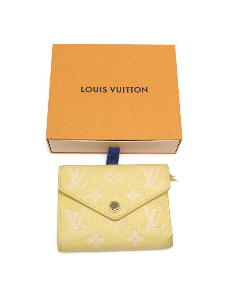 Louis Vuitton Monogram Empreinte Victorine Wallet