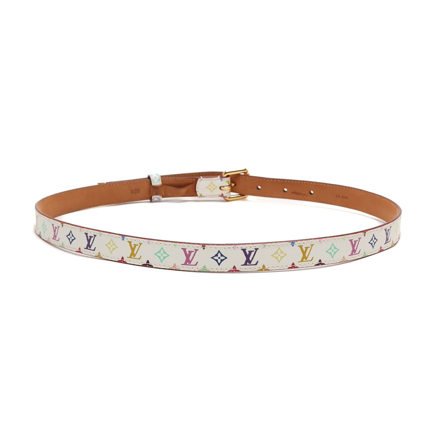 Louis Vuitton Murakami Belt, Size 80