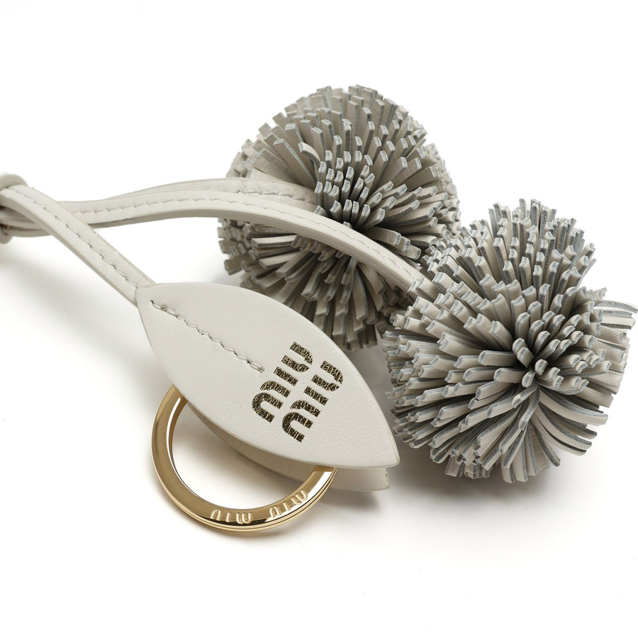 MIU MIU Trick Leather Bag Charm