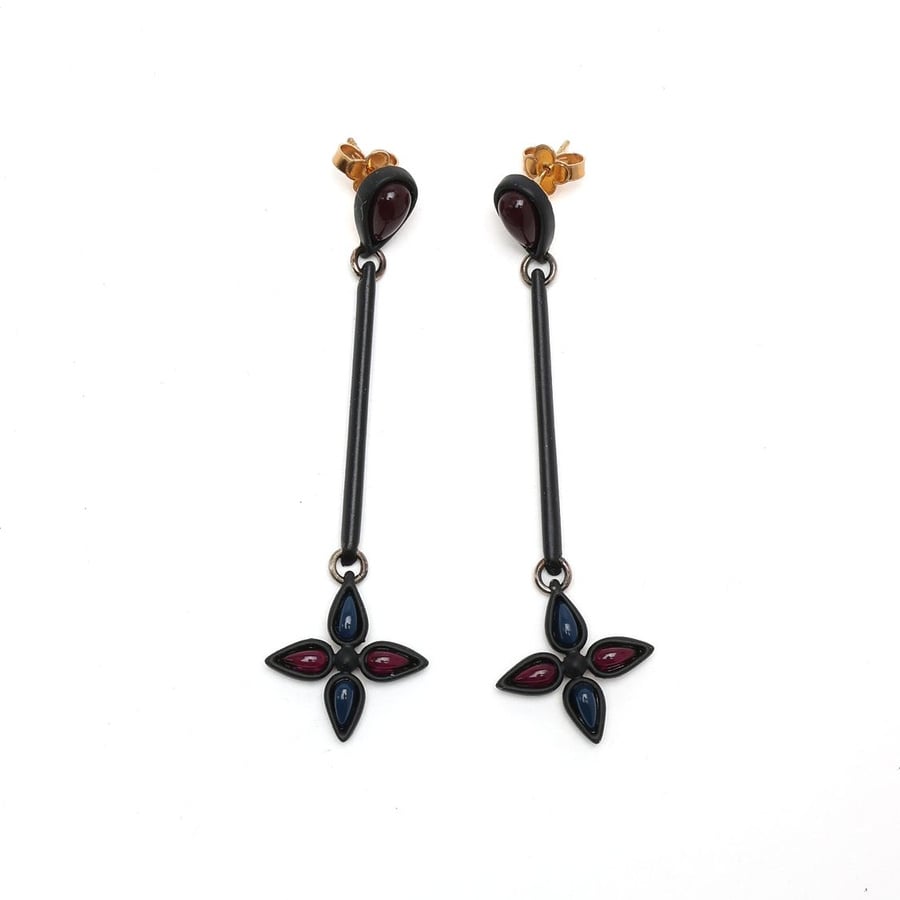 Louis Vuitton Resin Drop Earrings