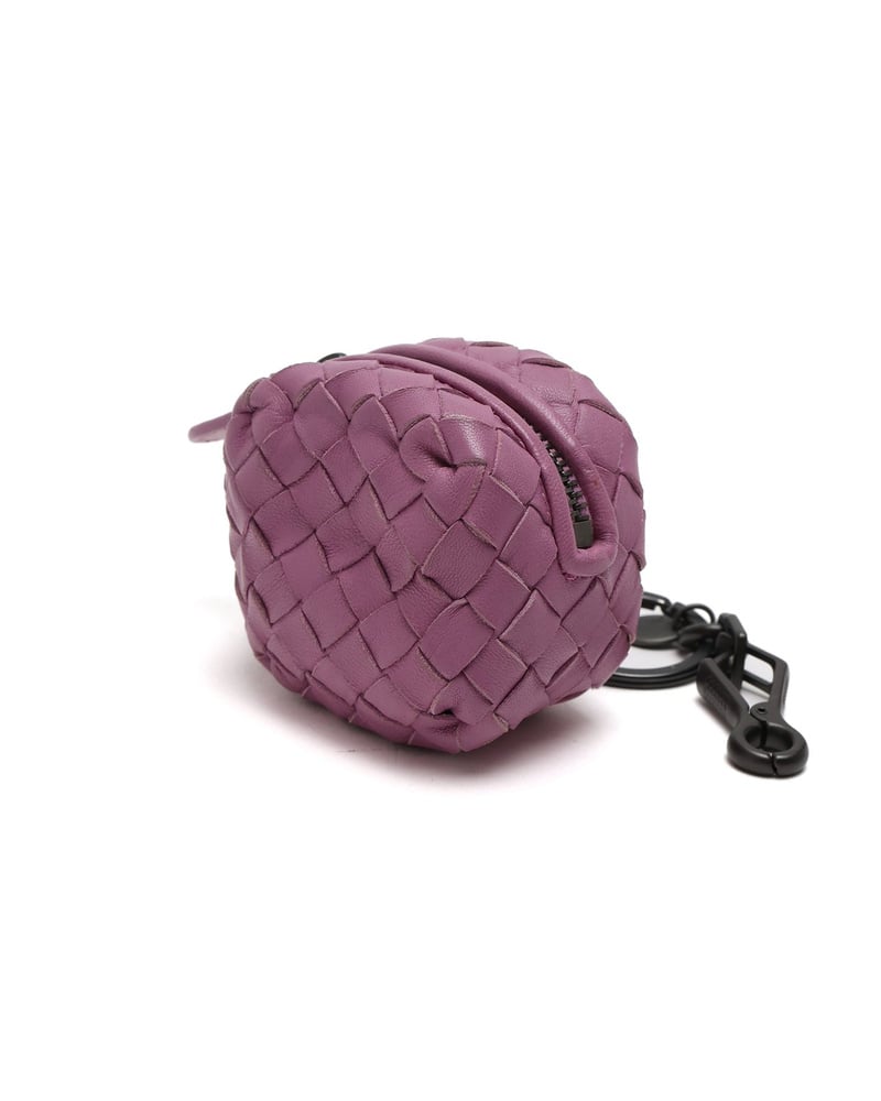 Bottega Veneta Intrecciato Pouch Bag Charm
