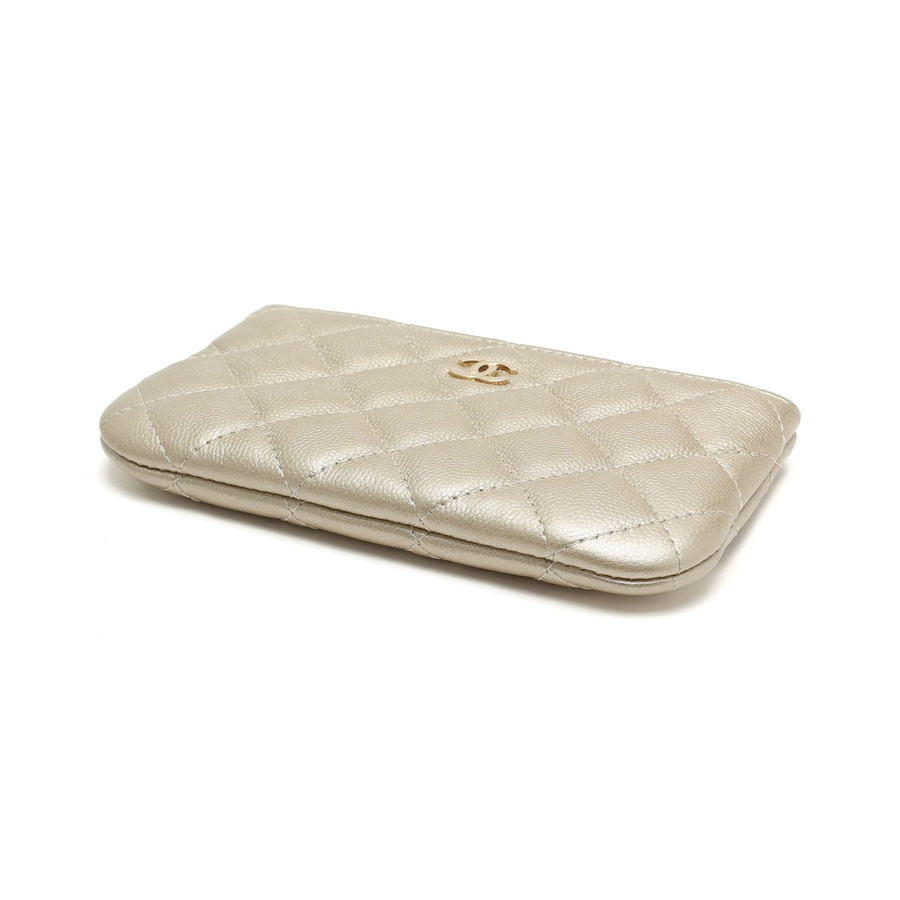 Chanel Coco Mark Caviar Pouch