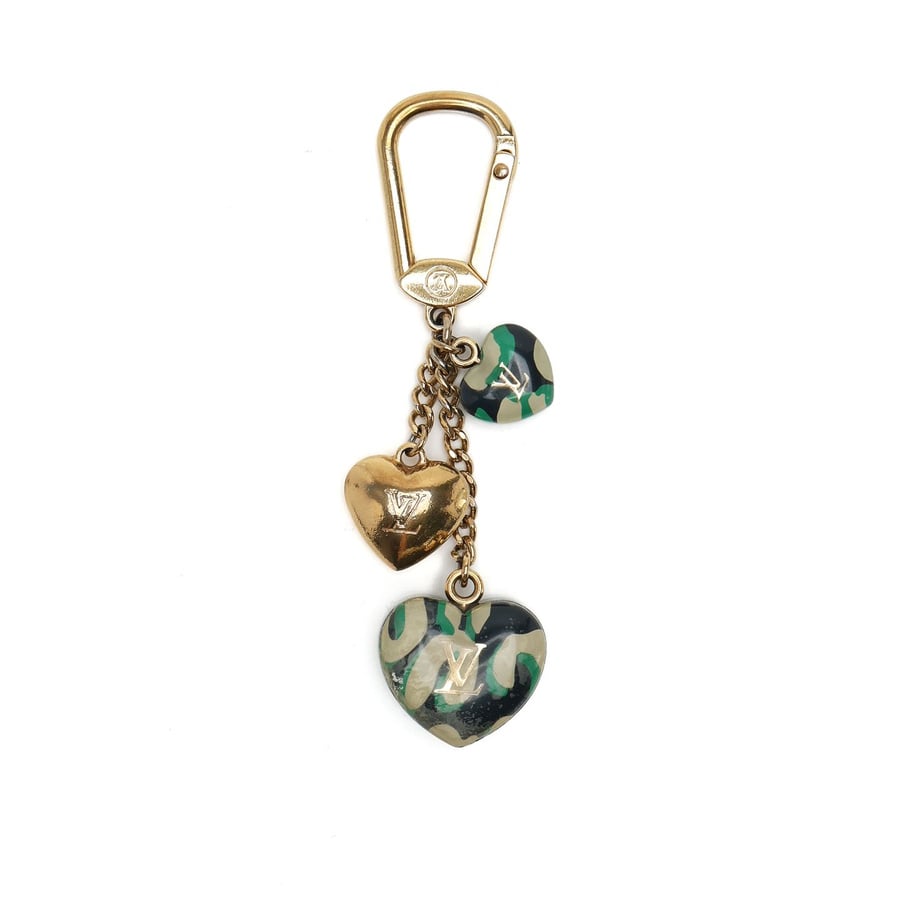 Louis Vuitton Stephen Sprouse Leopard Heart Bag Charm