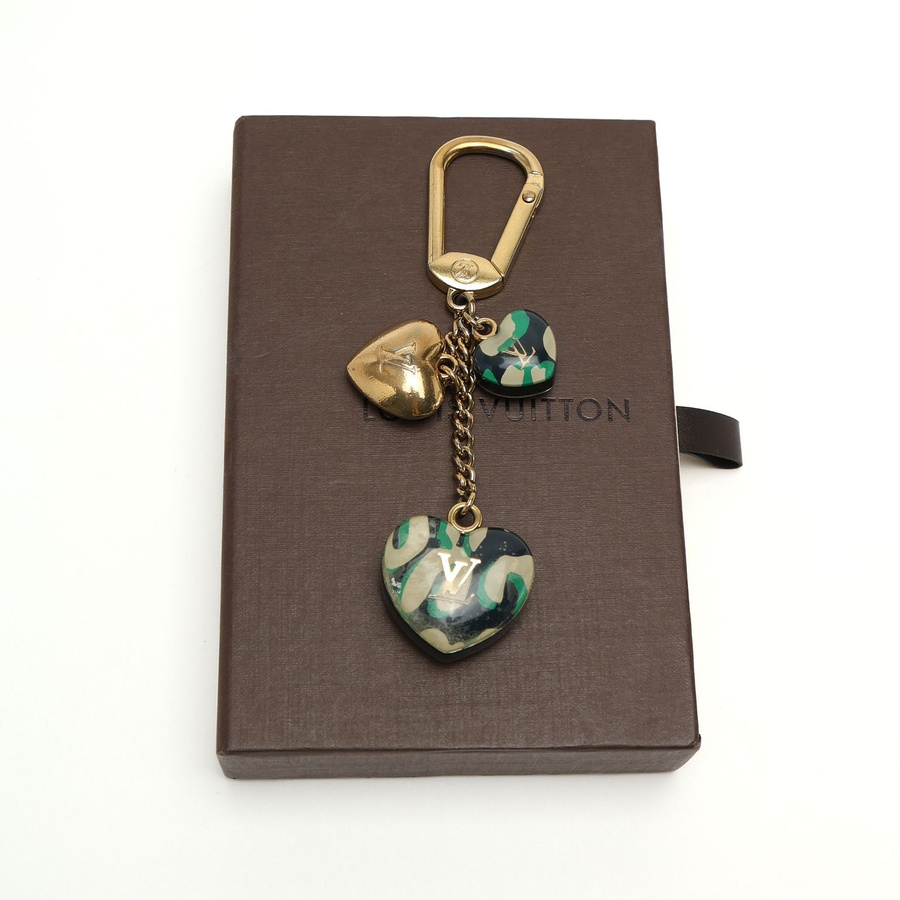 Louis Vuitton Stephen Sprouse Leopard Heart Bag Charm