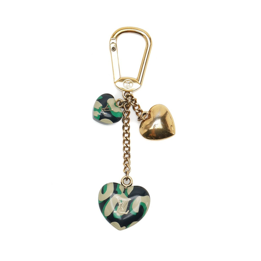 Louis Vuitton Stephen Sprouse Leopard Heart Bag Charm