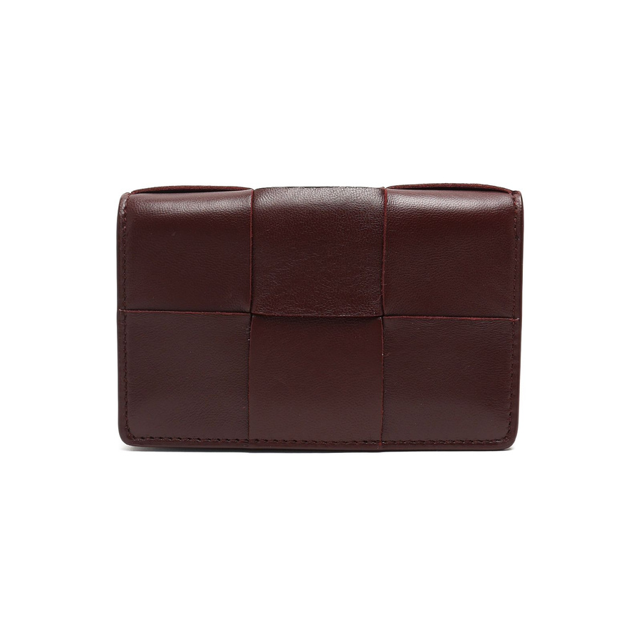 Bottega Veneta Intreccio Flap Card Holder