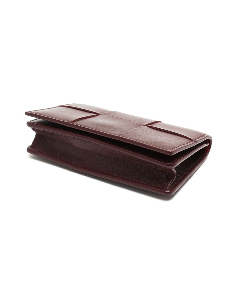 Bottega Veneta Intreccio Flap Card Holder