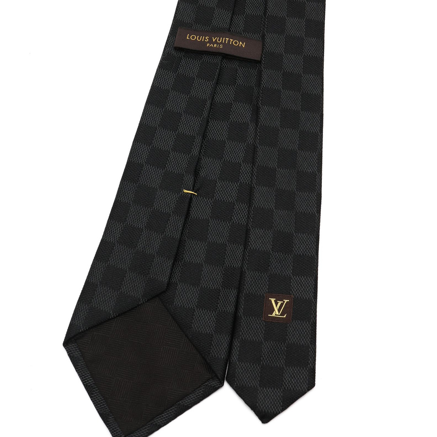 Louis Vuitton Damier Classique Silk Tie