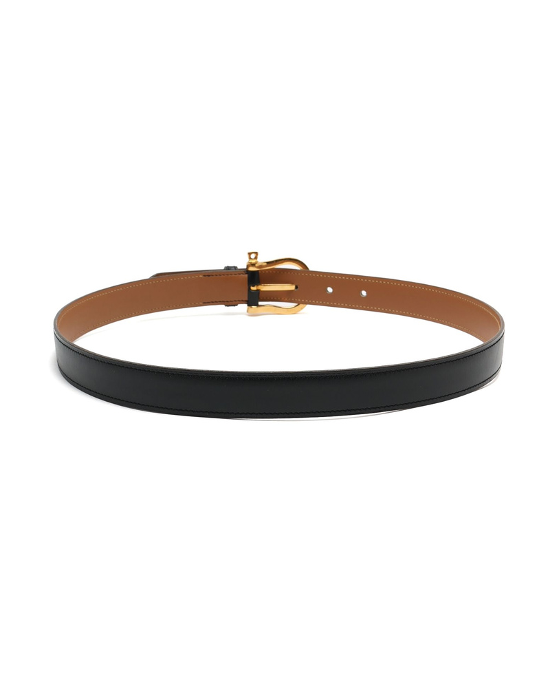 Hermès Horseshoe Belt, Size 75