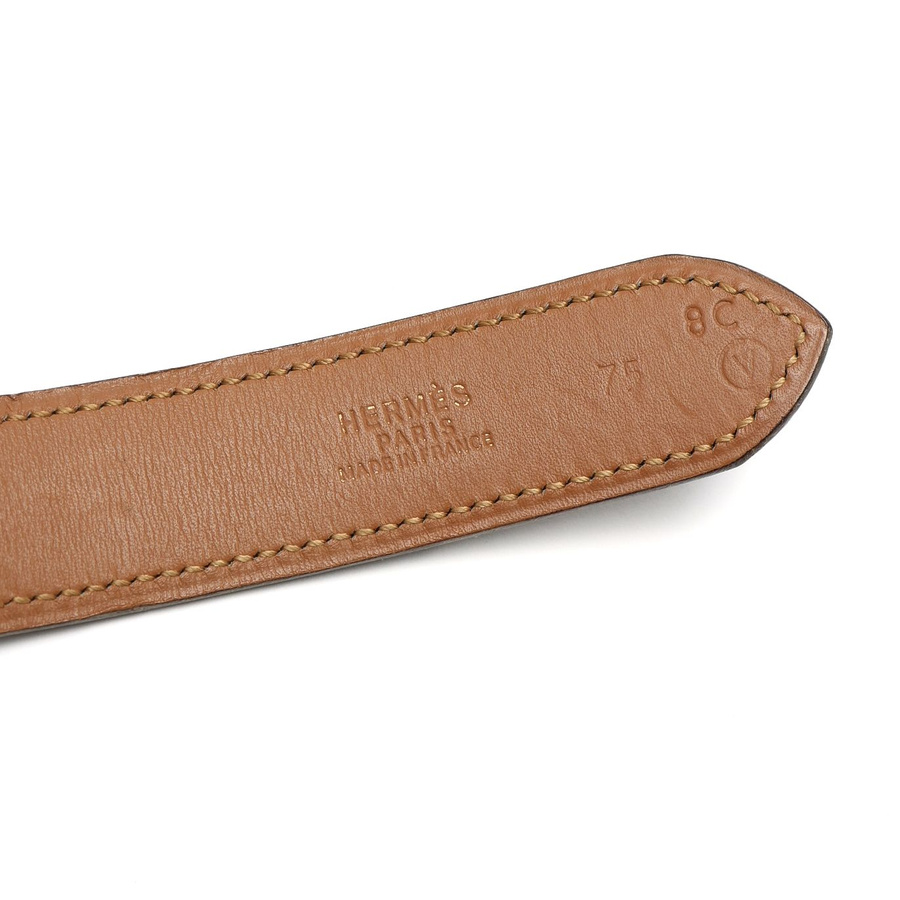 Hermès Horseshoe Belt, Size 75