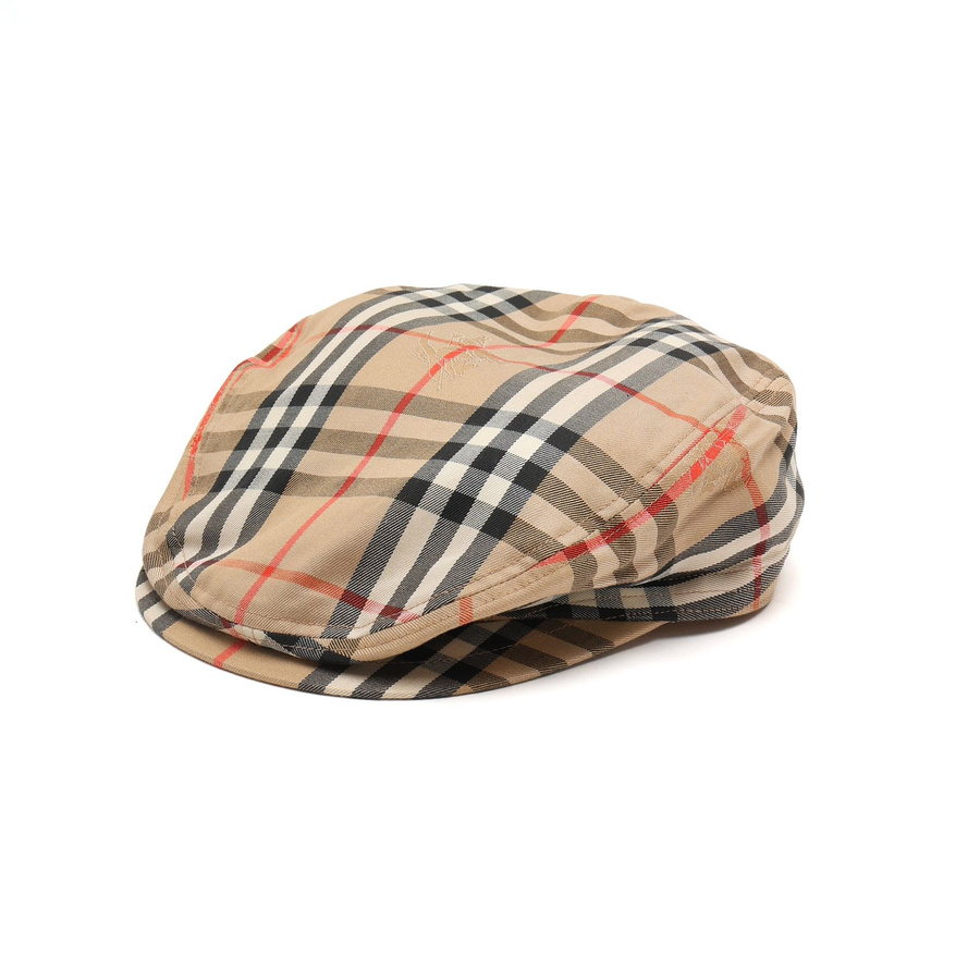 Burberry Nova Check Newsboy Hat