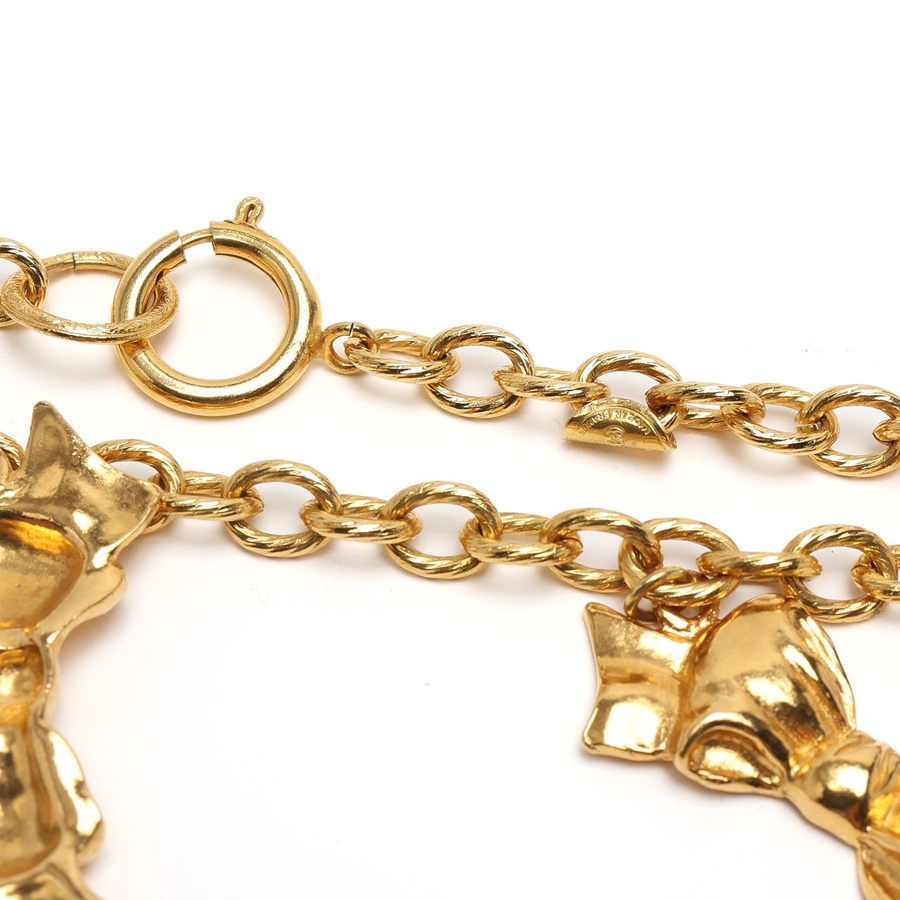 Chanel Bow Necklace