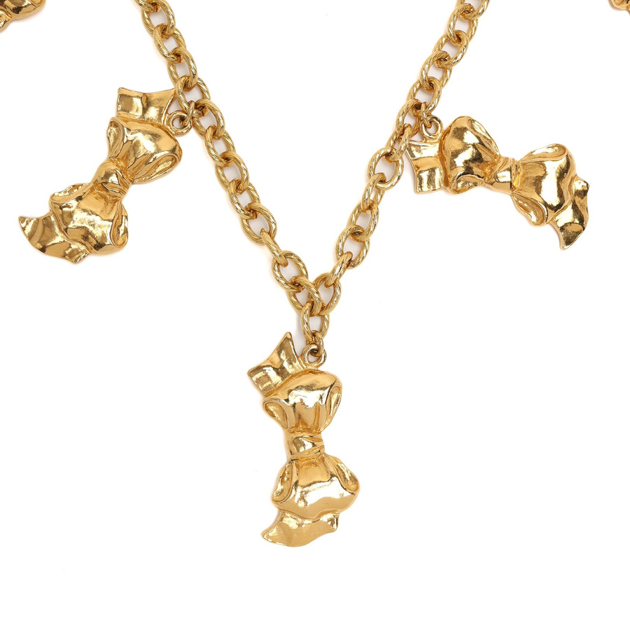 Chanel Bow Necklace